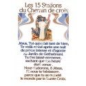 Autocollants Rectangulaires - "Chemin de croix 2" - 8 pièces - Français