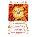 Autocollants Rectangulaires - "Esprit Saint" - 8 pièces - Français