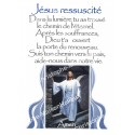 Autocollants Rectangulaires - "Jésus réssuscité" - 8 pièces - Français
