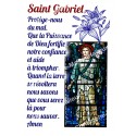 Autocollants Rectangulaires - "Saint Gabriel" - 8 pièces - Français