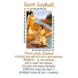 Autocollants Rectangulaires - "Saint Raphaël" - 8 pièces - Français