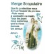 Autocollants Rectangulaires - "Vierge scapulaire" - 8 pièces - Français