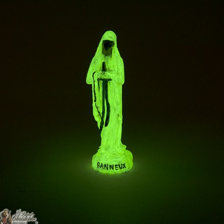 Vierge de Banneux statue fluorescente 10cm
