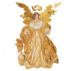 Angel gold metal and gold-colored dress