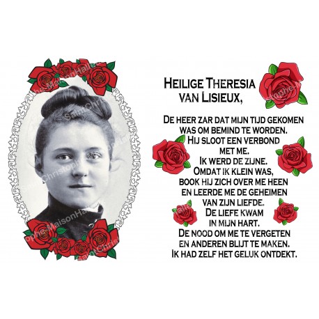 Adesivo tedesco con la preghiera - 