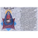 Sticker for novena candle with prayer - Saint Sarah