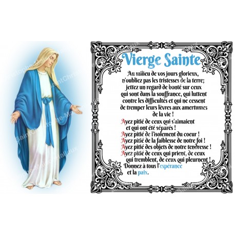 sticker with german  prayer - 