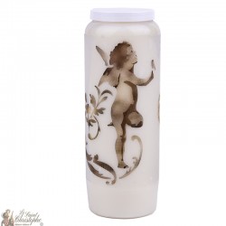 Bougies décoratives image ange baroque