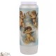 candele decorative con immagine angelo