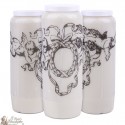  decorative candles with  image frame angel