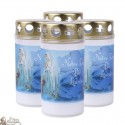 Outdoor candle with the Apparition of Lourdes - cover