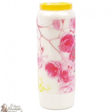 Bougies Neuvaines à Jésus - modèle 3