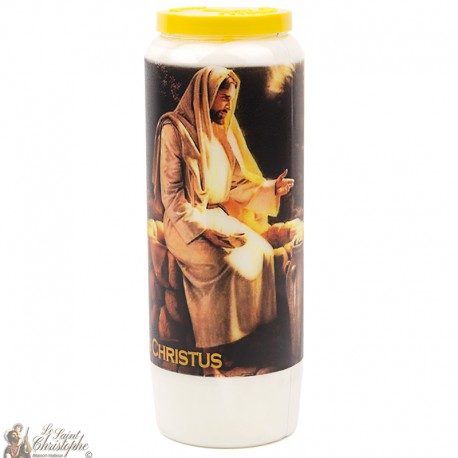 Candles Novenas to  Jesus model 2 – german Prayer