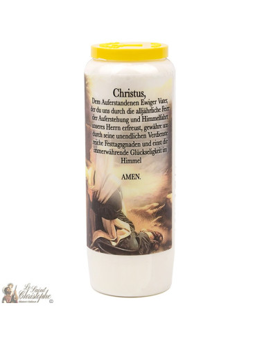 Candles Novenas to  Jesus model 2 – german Prayer