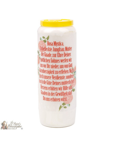Bougies Neuvaines de   - prière français-anglais-allemand-néerlandais-italien