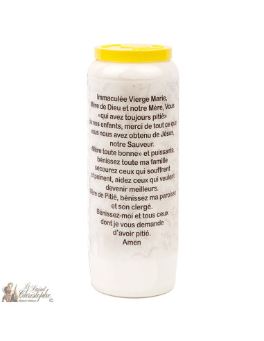 Velas Novena a  - Oración alemán-holandés-Inglés-italiano-francés