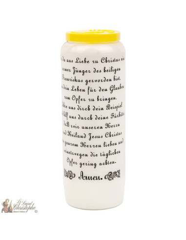 Bougies Neuvaines de   - prière français-anglais-allemand-néerlandais-italien