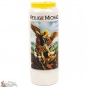 Bougies Neuvaines de  Saint Michel modèle 2 - prière allemand