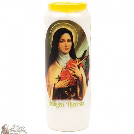 Bougies Neuvaines à Sainte Thérèse de Lisieux - prière allemand