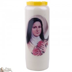 Bougies Neuvaines à Sainte Thérèse - prière français