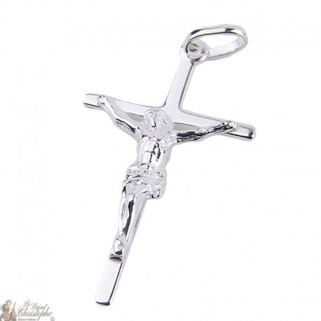Croix avec corps du Christ - Argent 925 