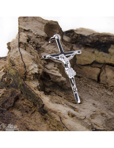 Croix avec corps du Christ - Argent 925 