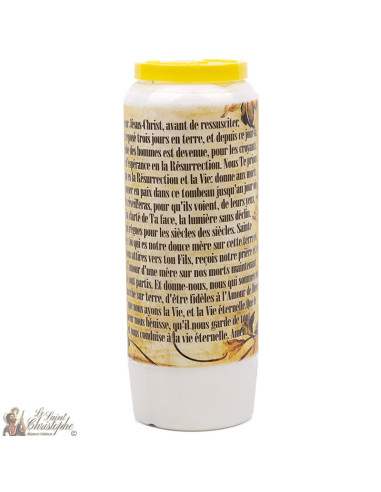 Candles Novenas to   – french  Prayer