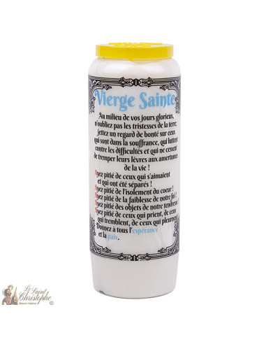 Bougies Neuvaines  - prière 