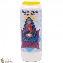 Candele della novena dedicate a Santa Sarah