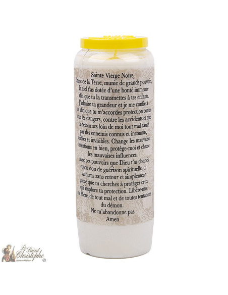 Velas Novena a la Virgen Negra de Czestochowa   - Oración francés