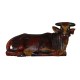 Fiberglass beef for Christmas crib - 80 cm