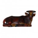 Fiberglass beef for Christmas crib - 80 cm