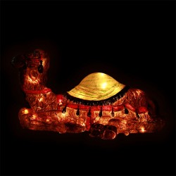 Fiberglass Camel for Christmas Crib Bright - 80 cm
