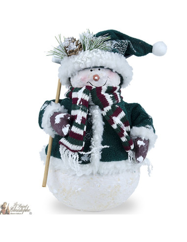 Bonhomme de neige - g - rouge