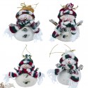 Snowmen Small Size Suspensions - 120 Pcs