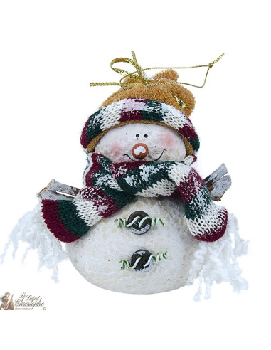 Bonhomme de neige - g - orange