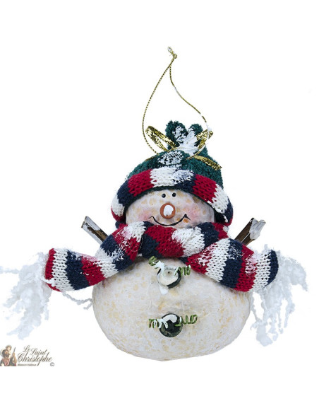 Bonhomme de neige - g - orange