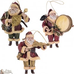 Papá Noel decorativo con percha