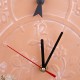 Horloge et thermomètre en Terracotta