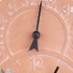 Klok en Thermometer Terracotta