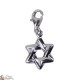 Pendentif Etoile de David Charm - Argent 925
