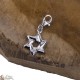 Star van David hanger Charm - Silver