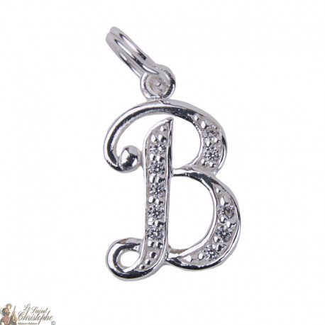 Letter A Pendant - Crystal