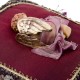 Coussin Ange endormi - 20 cm 