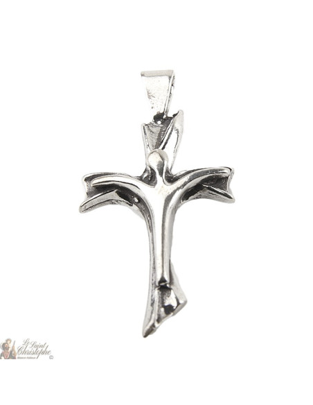 Ciondolo Cristo Croce - Soldi Veri