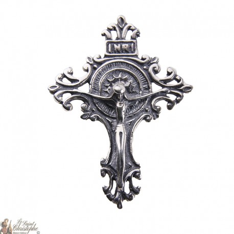 Cross with Christ's Body - 925 Silver
