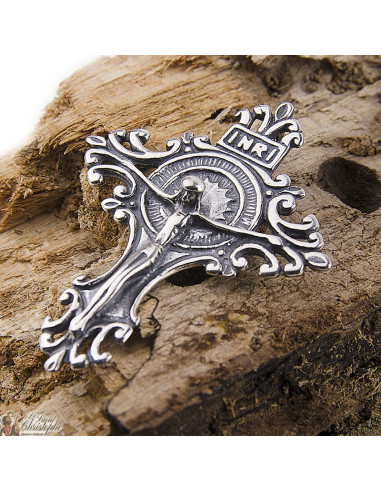 Croix avec corps du Christ - Argent 925 