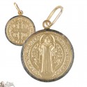 Médaille Saint Benoît Or 18K