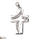 Elegante Cruz colgante - Plata