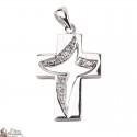Elegante Cruz colgante - Plata